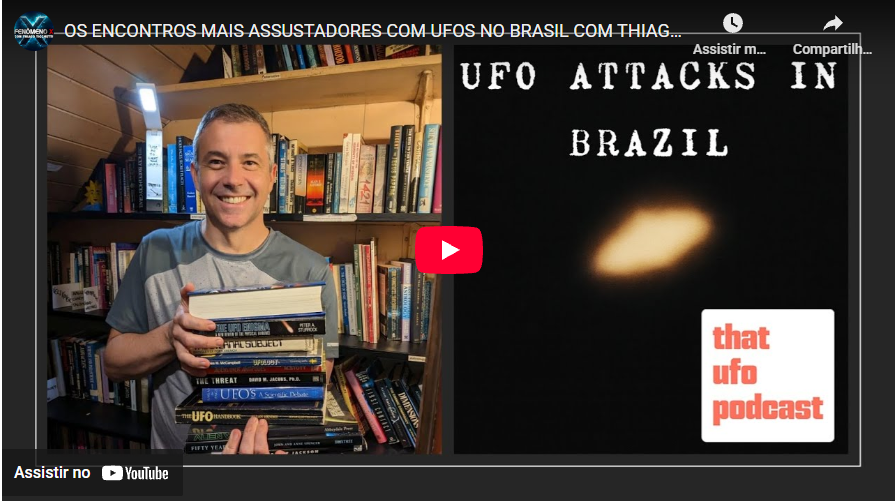 OS ENCONTROS MAIS ASSUSTADORES COM UFOS NO BRASIL COM THIAGO TICCHETTI