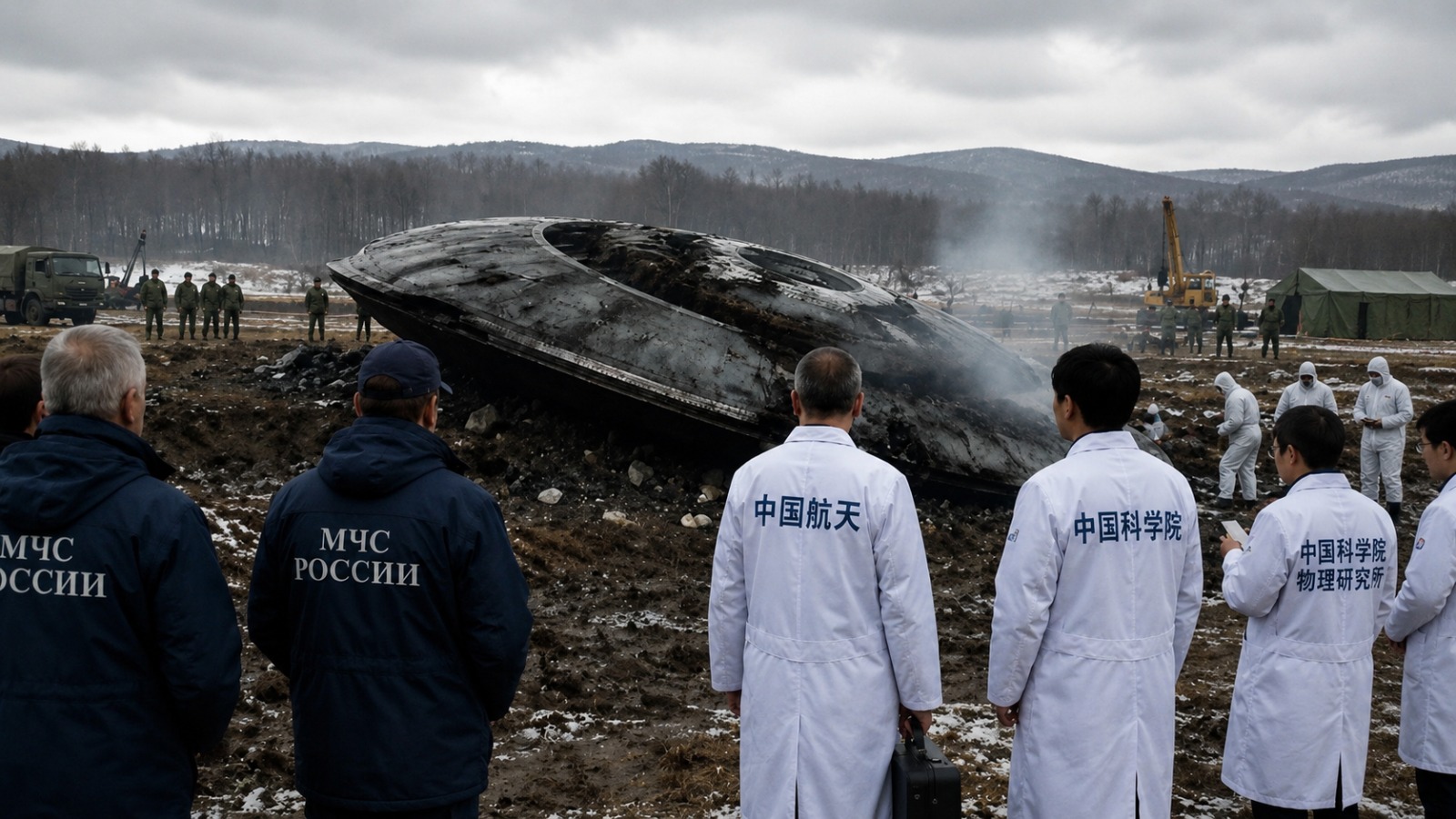 DOCUMENTOS RECÉM DIVULGADOS AFIRMAM QUE CHINA E RUSSIA RECUPERARAM UFOS ABATIDOS